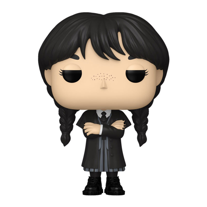 Φιγούρα Funko POP! Television: Wednesday – Wednesday Addams (Black Coat)
