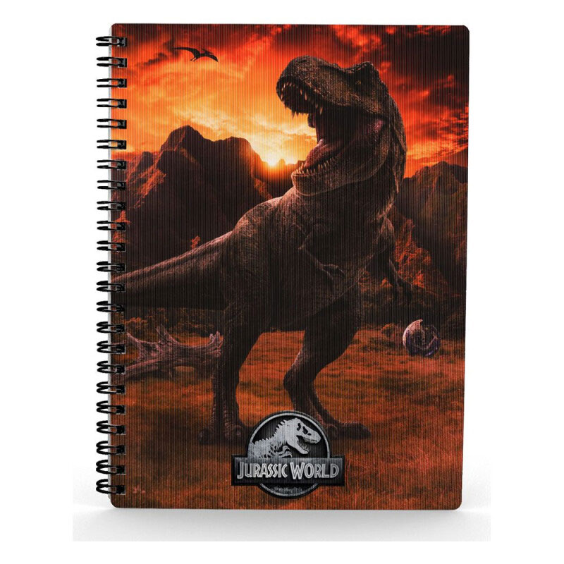 Τετράδιο 3D Jurassic World (Into The Wild) A5