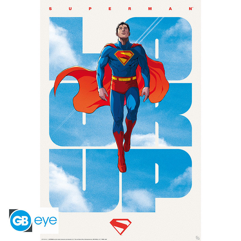 Αφίσα Superman – Look Up (91,5×61)